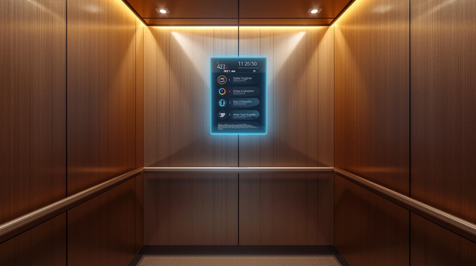 تحديث المصاعد القديمة