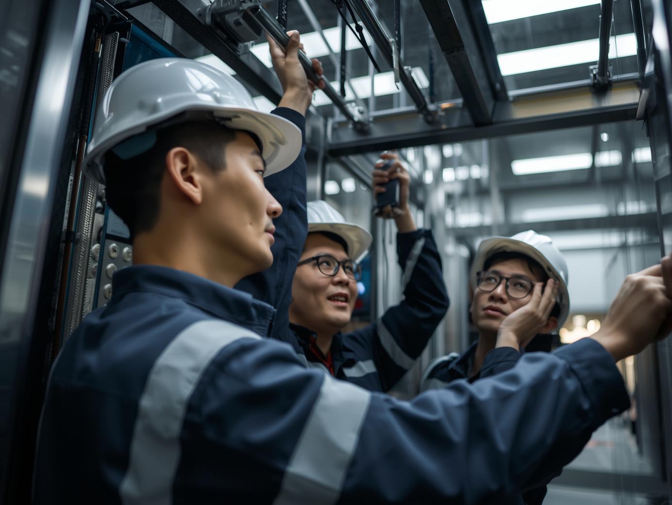 تركيب مصاعد مهندسين (1)