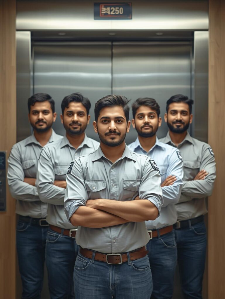 فريقنا فني مصاعد